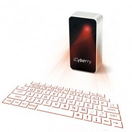 iCyberry Laser Projection Virtual Keyboard for iPhone, smartphone, laptop or tablet  