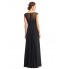 Formal Evening Dress A-line Jewel Floor-length Chiffon with Lace  