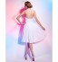 TS Couture? Cocktail Party / Graduation Dress - Open Back / Elegant Plus Size / Petite A-line / Princess Halter Knee-length Chiffon with Beading /  