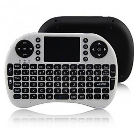 ipazzport KP-810-21 2.4G Wireless 92 Keys Keyboard with Touchpad for Google TV Box/PS3/PC  