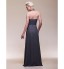 TS Couture? Formal Evening / Wedding Party Dress - Open Back Plus Size / Petite Sheath / Column V-neck Floor-length Chiffon with Draping / Ruching  