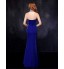 Formal Evening Dress Trumpet / Mermaid High Neck Floor-length Tulle with Crystal Detailing  