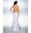 TS Couture? Formal Evening Dress - Beautiful Back Plus Size / Petite Trumpet / Mermaid V-neck Sweep / Brush Train Jersey with Beading / Crystal  