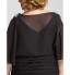 TS Couture? Cocktail Party / Holiday Dress - Elegant Plus Size / Petite Sheath / Column V-neck Knee-length Chiffon with Beading / Ruching  