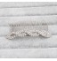 Women& Rhinestone Headpiece-Wedding / Special Occasion / Casual / Office &amp; Career / Outdoor Hair Combs 1 Piece Clear Round  