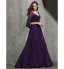 TS Couture? Formal Evening / Black Tie Gala Dress Plus Size / Petite A-line Sweetheart Floor-length Lace / Georgette with Lace / Criss Cross  