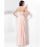 TS Couture? Prom / Formal Evening / Military Ball Dress - Open Back Plus Size / Petite Sheath / Column One Shoulder Floor-length Chiffon with Beading  