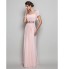 TS Couture? Prom / Formal Evening / Military Ball Dress - Open Back Plus Size / Petite Sheath / Column Square Floor-length Chiffon with Beading /  