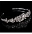 Women Sterling Silver/Crystal Headbands With Wedding/Party Headpiece  