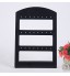 Black Acrylic Earrings Jewelry Displays 24 Holds  