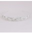 Women& Rhinestone Headpiece-Wedding / Special Occasion / Casual / Office &amp; Career / Outdoor Headbands 1 Piece Silver Round  