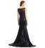 TS Couture? Formal Evening Dress Trumpet / Mermaid Scoop Sweep / Brush Train Sequined with Sequins  