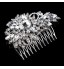 Vintage Wedding Party Bridal Bridesmaid Round Diamond Crystal Hair Comb For Women Laides  