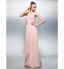 TS Couture? Prom / Formal Evening / Military Ball Dress - Elegant Plus Size / Petite A-line / Princess One Shoulder / Sweetheart Floor-length Chiffon  