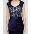 TS Couture? Formal Evening Dress Trumpet / Mermaid Strapless Floor-length Lace / Satin with Lace / Side Draping  