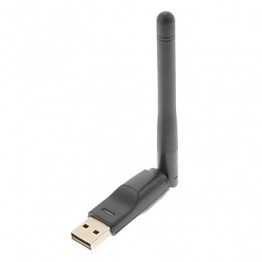150 Mbps Wireless Mini USB WLAN Adapter with Antenna  