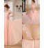 Prom / Formal Evening / Holiday / Family Gathering Dress - Lace-up / Beautiful Back / Elegant A-line Scoop Floor-length Chiffon with Lace  