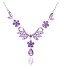 Ladies&/Women& Alloy Wedding/Party Jewelry Set With Rhinestone Purple  