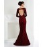 TS Couture? Formal Evening / Black Tie Gala Dress Plus Size / Petite Trumpet / Mermaid Bateau Sweep / Brush Train Lace with  