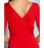 TS Couture? Formal Evening Dress - Sheath / Column V-neck Sweep / Brush Train Jersey with Ruching / Criss Cross  