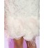 TS Couture? Cocktail Party / Homecoming / Graduation / Holiday Dress - Short Plus Size / Petite Sheath / Column Bateau Short / Mini Lace with Feathers  