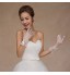 Wrist Length Fingertips Glove Tulle Bridal Gloves / Party/ Evening Gloves Beading / Floral / Bow  