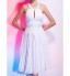 TS Couture? Cocktail Party / Graduation Dress - Open Back / Elegant Plus Size / Petite A-line / Princess Halter Knee-length Chiffon with Beading /  