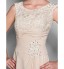 TS Couture? Prom / Formal Evening / Military Ball Dress - Sexy / Elegant Plus Size / Petite Sheath / Column Jewel Floor-length Chiffon with Lace  