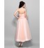 TS Couture? Cocktail Party / Homecoming / Wedding Party Dress - 1950s Plus Size / Petite A-line / Princess Strapless Tea-length Tulle  