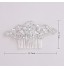 Women& Rhinestone Headpiece-Wedding / Special Occasion / Casual / Office &amp; Career / Outdoor Hair Combs 1 Piece Clear Round  