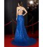 TS Couture? Formal Evening Dress Trumpet / Mermaid Spaghetti Straps Court Train Sequined with Sequins  