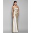 TS Couture? Formal Evening / Military Ball Dress - Open Back Plus Size / Petite Trumpet / Mermaid Sweetheart Floor-length Stretch Satin with Lace  