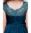 TS Couture? Cocktail Party Dress Plus Size / Petite A-line Jewel Short / Mini Satin Chiffon with Beading / Lace / Criss Cross / Ruching  