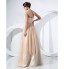 TS Couture? Prom / Formal Evening Dress - Vintage Inspired / Elegant Plus Size / Petite A-line / Princess Strapless Floor-length Tulle withAppliques  