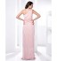 TS Couture? Prom / Formal Evening / Military Ball Dress - Elegant Plus Size / Petite Sheath / Column One Shoulder Floor-length Chiffon with Beading  