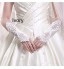 Wrist Length Fingerless Glove Elastic Satin Bridal Gloves Spring / Summer / Fall / Winter Sequins  