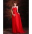 Formal Evening Dress A-line / Princess Scoop Sweep / Brush Train Silk with Beading / Crystal Detailing / Draping / Sash / Ribbon / Sequins  