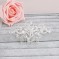 Women& Rhinestone Headpiece-Wedding / Special Occasion / Casual / Office &amp; Career / Outdoor Hair Combs 1 Piece Clear Round  