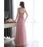 Formal Evening / Black Tie Gala Dress Sheath / Column Bateau Floor-length Tulle with Appliques / Beading  