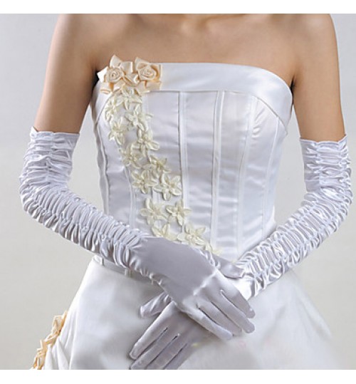 Satin Opera Length Wedding/Party Glove  