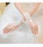 Wrist Length Fingerless Glove Lace Bridal Gloves / Party/ Evening Gloves / Flower Girl Gloves Spring / Summer / Fall Beading / Rhinestone  