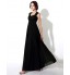 Formal Evening Dress A-line Floor-length with Embroidery  