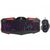 Fonicer Fashion 7 Backlight LED Multimedia USB Gaming Keyboard and 7 Keys 3200DPI Gaming Mouse Combo for Gamer  