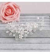 Women& Pearl Headpiece-Wedding / Special Occasion / Casual / Office &amp; Career / Outdoor Hair Combs 1 Piece Clear Round  