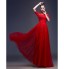 Formal Evening Dress A-line / Princess Jewel Floor-length Tulle with Appliques / Beading / Sequins  