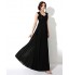 Formal Evening Dress A-line Floor-length with Embroidery  