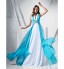 TS Couture? Prom / Formal Evening / Military Ball Dress - Open Back Plus Size / Petite Sheath / Column V-neck Sweep / Brush Train Chiffon with Beading  