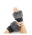 Wrist Length Half Finger Glove Wool General Purposes &amp; Work Gloves Spring / Fall / Winter  