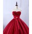 Formal Evening Dress A-line Sweetheart Floor-length Lace with Appliques / Bow(s)  