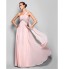 TS Couture? Prom / Formal Evening / Military Ball Dress - Open Back Plus Size / Petite A-line / Princess One Shoulder Floor-length Chiffon  